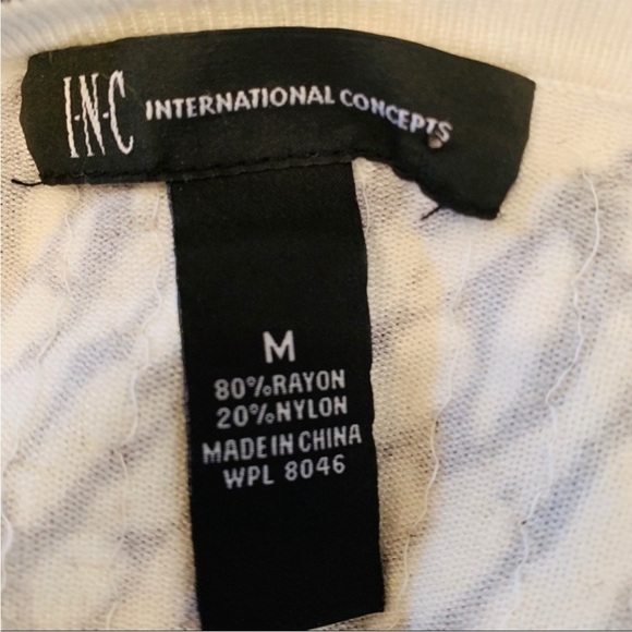 INC Animal Print Sequins Cardigan Sz M - Picture 7 of 7